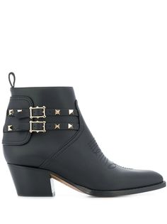 Valentino ботильоны Valentino Garavani Rockstud