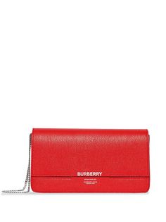 Burberry клатч с откидным клапаном
