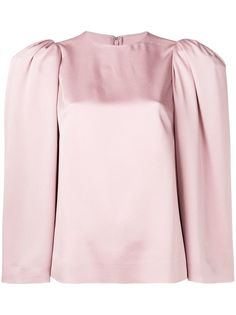 Valentino топ со структурными плечами