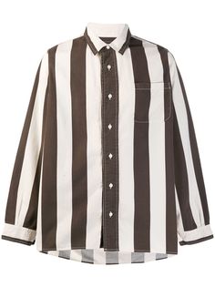 Visvim рубашка в полоску