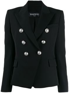 Balmain двубортный блейзер