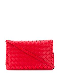 Bottega Veneta плетеная сумка на плечо