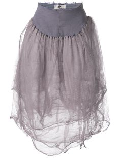 Marc Le Bihan юбка с эластичным поясом