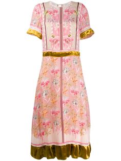 Liberty London платье Tigerlilly с оборками на подоле