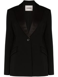 Jil Sander блейзер-смокинг Marcel