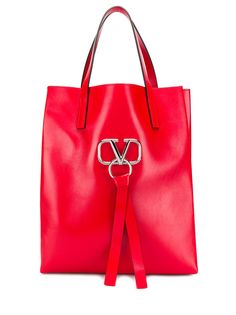 Valentino сумка-тоут Valentino Garavani с декором VRing