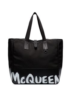 Alexander McQueen сумка-тоут Shopper 35 с логотипом