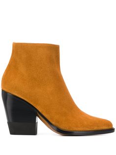 Chloé ботильоны на молнии