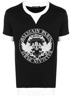 Balmain front logo T-shirt