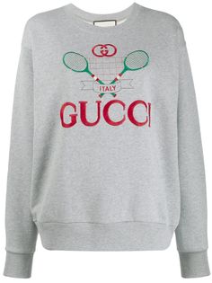 Gucci толстовка с вышивкой
