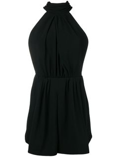 Saint Laurent легкий костюм с открытой спиной