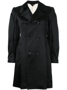 Comme Des Garçons Pre-Owned классические двубортное пальто