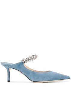 Jimmy Choo декорированные мюли