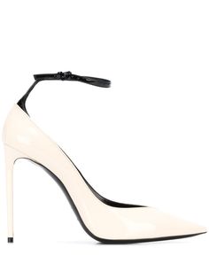 Saint Laurent туфли Zoe с ремешками