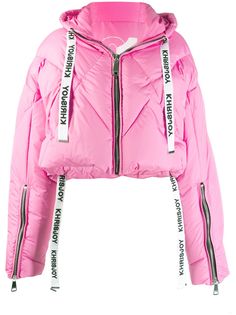 Khrisjoy пуховик с капюшоном