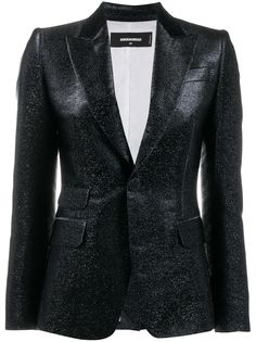 Dsquared2 однобортный блейзер с блестками