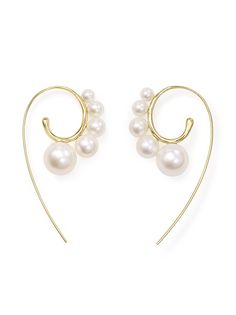 IPPOLITA золотые серьги Tribal