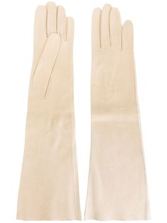 Hermès длинные перчатки Hermes