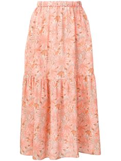 Stella McCartney юбка с цветочным принтом