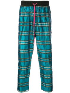 AMIRI спортивные брюки в клетку