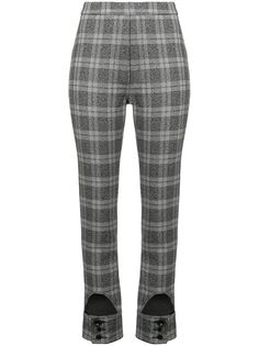 Ellery checked high waist trousers