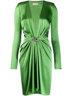 Alexandre Vauthier платье мини с драпировкой