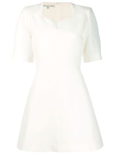 Stella McCartney платье миди с вырезом в форме сердца
