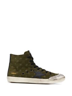 Golden Goose высокие кеды Francy с логотипом