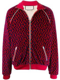 Gucci куртка с узором G Rhombus