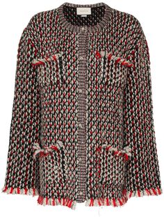 Gucci твидовый жакет
