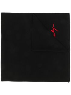 Givenchy шарф с вышитым логотипом