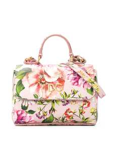 Dolce & Gabbana Kids сумка-тоут с цветочным принтом