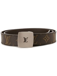 Louis Vuitton ремень с пряжкой-логотипом