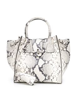 Ermanno Scervino сумка-тоут со змеиным принтом