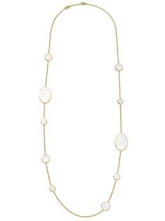 IPPOLITA золотое колье Polished Rock Candy с перламутром