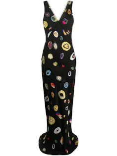 DVF Diane von Furstenberg платье Enid Tossed с принтом