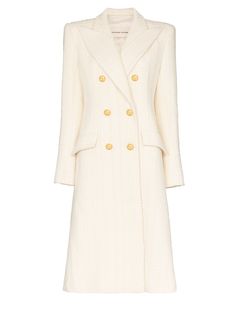 Alexandre Vauthier структурированное двубортное пальто