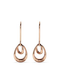 Georg Jensen серьги Offspring из розового золота