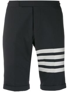 Thom Browne шорты с полосками 4-Bar и низкой посадкой