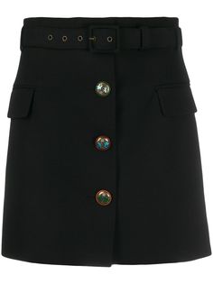 Givenchy юбка на пуговицах