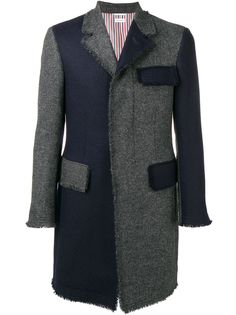 Thom Browne пальто с необработанными краями