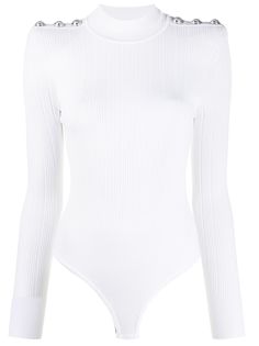 Balmain боди в рубчик