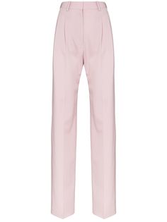 Stella McCartney брюки строгого кроя со складками