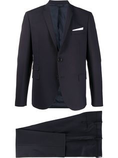 Neil Barrett костюм-двойка узкого кроя