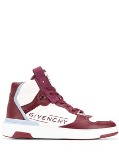Givenchy высокие кроссовки Wing