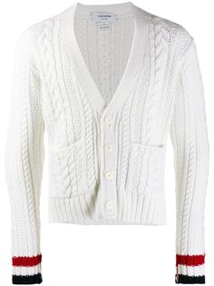Thom Browne кардиган фактурной вязки
