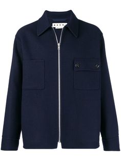 Marni куртка-бомбер в стиле оверсайз