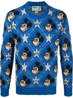 Gucci джемпер Mickey Mouse из коллаборации с Disney