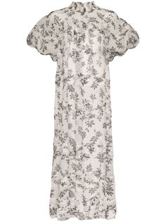 Lee Mathews платье Lucy с цветочным принтом
