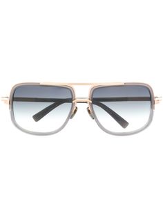 Dita Eyewear солнцезащитные очки в квадратной оправе